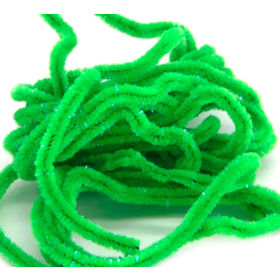 Синель Semperfli Sparkle Worm Chenille (Fluoro Green)
