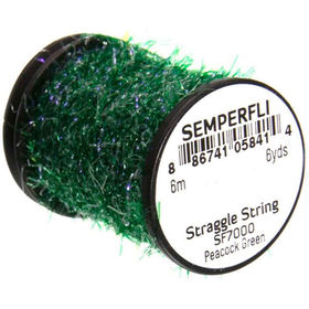 Синель Semperfli Straggle String Micro (Peacock Green)