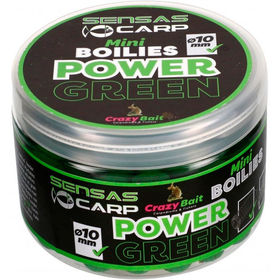 Бойлы Sensas Crazy Bait Power Green 10мм 0.08кг