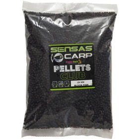 Пеллетс Sensas Club Black Fish 4мм 1кг