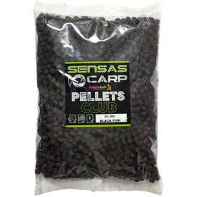 Пеллетс Sensas Club Black Fish 8мм 1кг