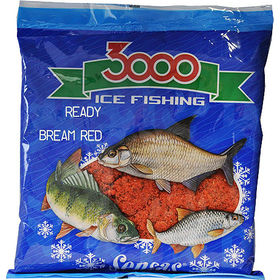 Прикормка зим. готовая Sensas 3000 BREAM RED 0.5кг