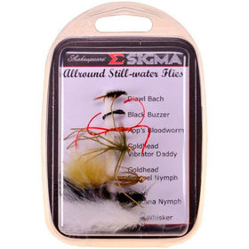 Набор мушек Shakespeare Sigma Fly Selection 3 Allround Still Water Flies