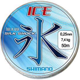 Леска Shimano Ice Silk Shock зимняя 0,06мм прозрачный