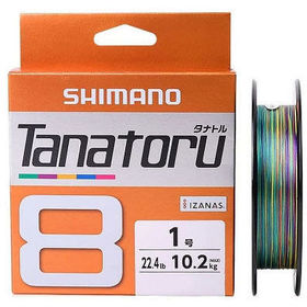 Леска плетеная Shimano Tanatoru 8 PL-F98R 5C 100м #10 0.520мм (мультиколор)