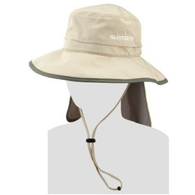 Шляпа Shimano Sun Shade CA-098M Цв. Бежевый FREE (60,5 см) 