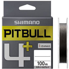 Шнур Shimano LD-M44V Pitbull PE4+ Grey #0.2 100м