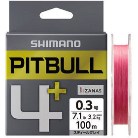 Шнур Shimano LD-M44V Pitbull PE4+ Pink #0.3 100м