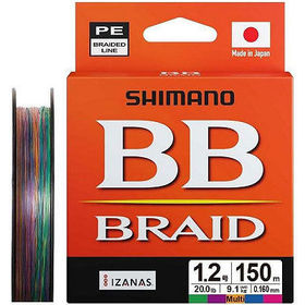 Шнур Shimano LD-M54Y BB Brade #0.6 150м 0.06мм (Multi)