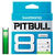 Леска плетеная Shimano Pitbull PE8 PL-M58R 150м 0.128мм (зеленая)