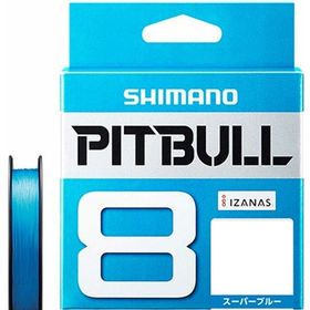 Леска плетеная Shimano Pitbull PE8 PL-M58R 150м 0.128мм (голубая)