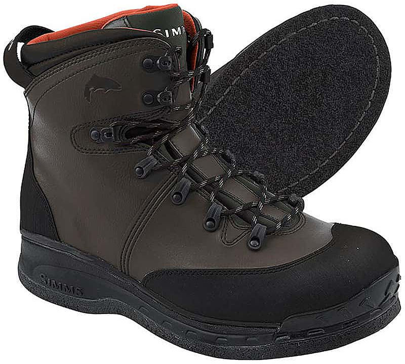 Ботинки Simms Freestone Boot Felt р.15 (Dark Olive)