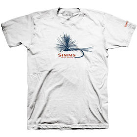 Футболка Simms Adams Fly T-Shirt (White) р.L
