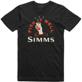 Футболка Simms Cheers Fish It Well T-Shirt (Black) р.3XL