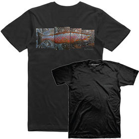Футболка Simms DeYoung Salmon T-Shirt (Black) р.L