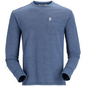 Футболка Simms Henrys Fork Crew р.L (Navy Heather)