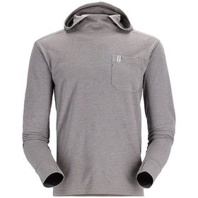 Футболка Simms Henrys Fork Hoody Steel Heather р.L