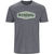 Футболка Simms Logo Frame T-Shirt Titanium Heather р.L