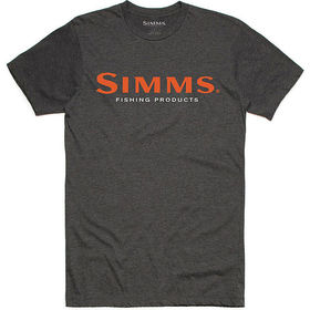 Футболка Simms Logo T-Shirt (Charcoal Heather) р.M