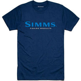 Футболка Simms Logo T-Shirt (Dark Moon Heather) р.3XL