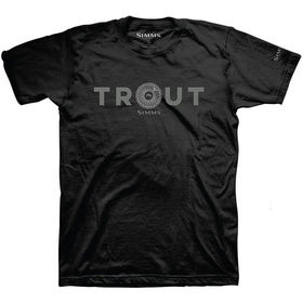 Футболка Simms Reel Trout T-Shirt (Black) р.L