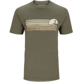 Футболка Simms Sunset T-Shirt Military Heather р.L