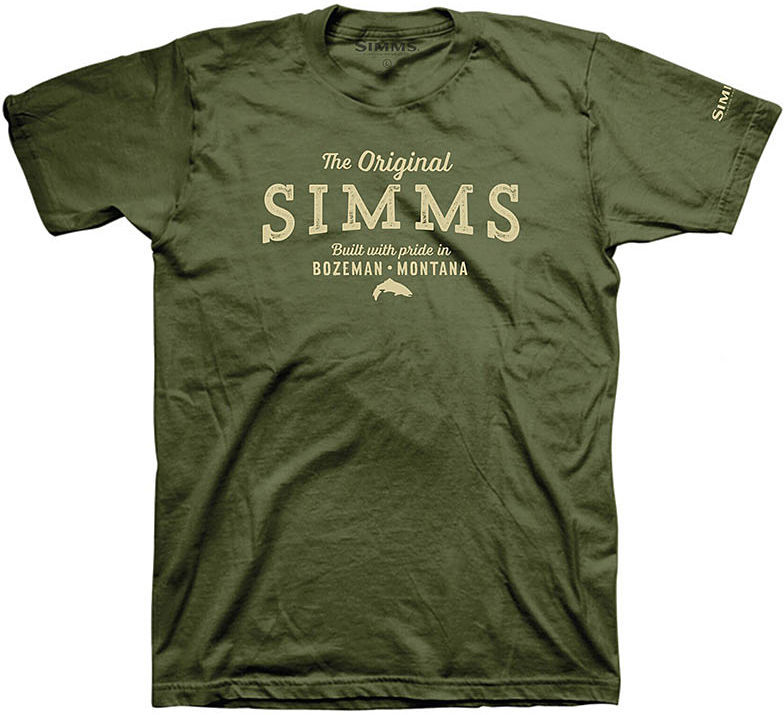 Футболка Simms The Original T-Shirt (Military) р.L