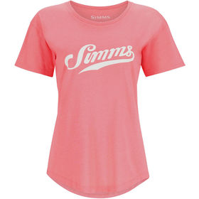 Футболка Simms Women s Script T-Shirt Coral р.L