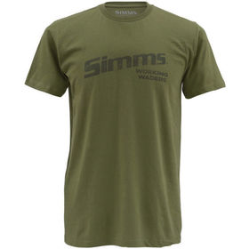 Футболка Simms Working Waders SS T-Shirt (Olive) р.L