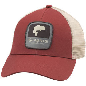Кепка Simms Bass Patch Trucker (Rusty Red)