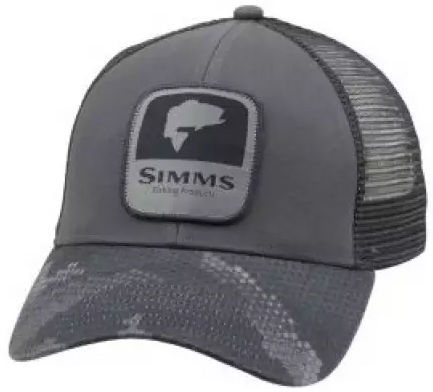 Кепка Simms Patch Trucker (Hex Camo Carbon)