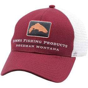Кепка Simms Trout Icon Trucker Rusty Red
