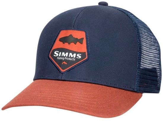 Кепка Simms Trout Patch Trucker (Rusty Red)