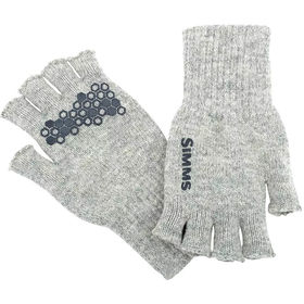 Перчатки Simms Wool Half-Finger Glove Cinder р. L/XL