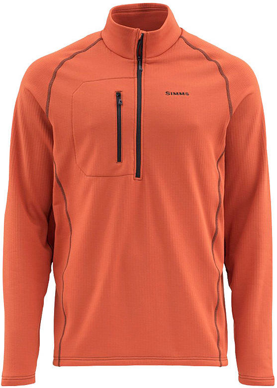 Пуловер Simms Fleece Midlayer Top (Simms Orange) р.L