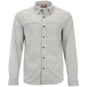 Рубашка Simms BugStopper LS Shirt (Sterling Morada Plaid) р.L