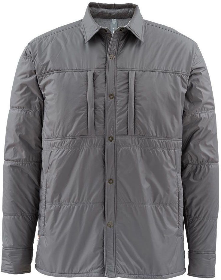 Рубашка Simms Confluence Reversible Jacket (Charcoal) р.L