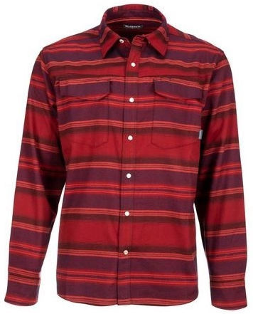Рубашка Simms Gallatin Flannel LS Shirt Auburn Red Stripe р.L