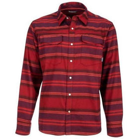 Рубашка Simms Gallatin Flannel LS Shirt Auburn Red Stripe р.L