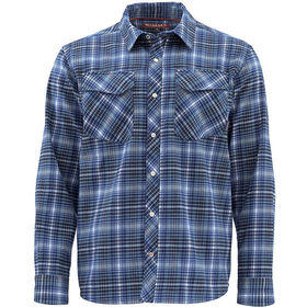 Рубашка Simms Gallatin Flannel LS Shirt Rich Blue Plaid р.L