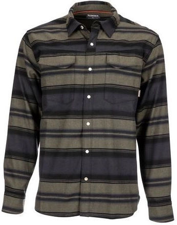 Рубашка Simms Gallatin Flannel LS Shirt Stripe р.L