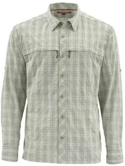 Рубашка Simms Stone Cold LS Shirt (Olive Plaid) р.L