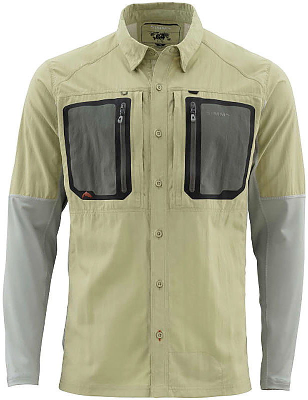 Рубашка Simms Taimen TriComp LS Shirt (Sage) р.L