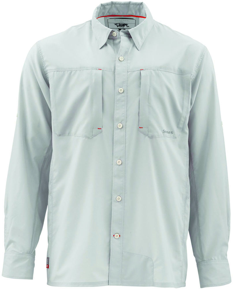 Рубашка Simms Ultralight LS Shirt (Sterling) р.M