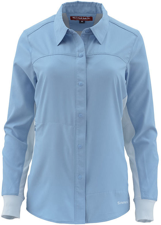 Рубашка Simms Womens BiComp LS Shirt (Faded Denim) р.L