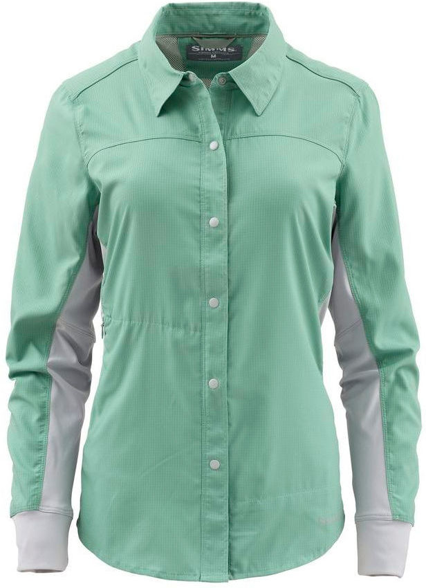 Рубашка Simms Womens BiComp LS Shirt (Seafoam) р.L