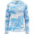 Термофутболка Simms Womens SolarFlex Hoody Print (Cloud Camo Blue) р.L