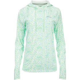 Термофутболка Simms Womens SolarFlex Hoody Print (Melon Schoolies) р.L