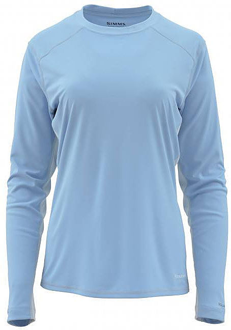 Термофутболка Simms Womens SolarFlex LS Crewneck (Faded Denim) р.L