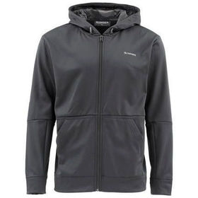 Толстовка Simms Challenger Hoody Full Zip (Black) р.L